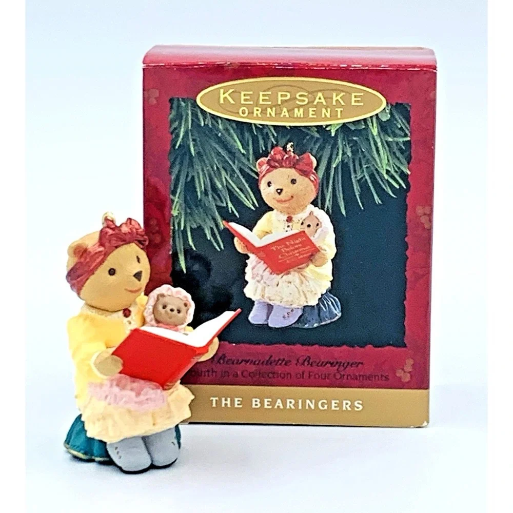 1993 Bearnadette Bearinger Hallmark Keepsake‎ Ornament - #4 in Collection Set